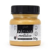 Pátina Metálica 50g  - Gliart Dourado