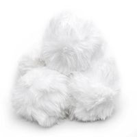 Pom Pom Pelúcia - 25 unidades 101 branco