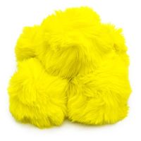 Pom Pom Pelúcia - 25 unidades 106 amarelo