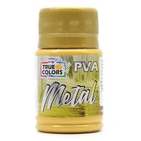 Tinta PVA Metal True Colors 37ml - Cores Metálicas 7992 ouro rico