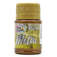 Tinta PVA Metal True Colors 37ml - Cores Metálicas 7998 ferro