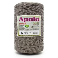 Barbante Apolo Eco nº06 1,8Kg 8107 caqui escuro