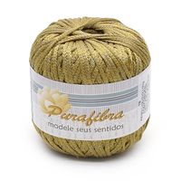 Linha Purafibra TB 100g - 3 096 amarelo ouro/bege