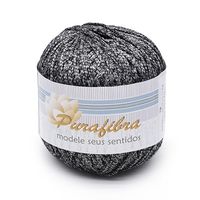 Linha Purafibra TB 100g - 3 174 preto/cinza