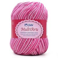 Barbante Cisne MultiArte Multicolor 400g - Saldão 29 mesclas tons de rosa