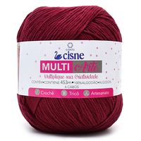 Barbante Cisne MultiArte nº 6 400g - Saldão 022 marsala