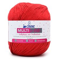 Barbante Cisne MultiArte nº 6 400g - Saldão 046 vermelho