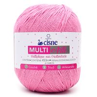 Barbante Cisne MultiArte nº 6 400g - Saldão 053 rosa old