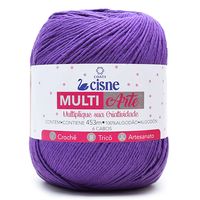 Barbante Cisne MultiArte nº 6 400g - Saldão 110 roxo