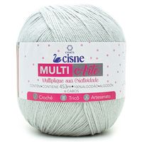 Barbante Cisne MultiArte nº 6 400g - Saldão 274 cinza claro