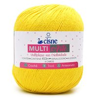 Barbante Cisne MultiArte nº 6 400g - Saldão 289 amarelo claro