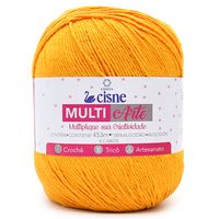 Barbante Cisne MultiArte nº 6 400g - Saldão 290 amarelo escuro