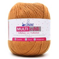 Barbante Cisne MultiArte nº 6 400g - Saldão 369 terra seca