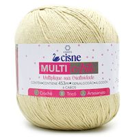 Barbante Cisne MultiArte nº 6 400g - Saldão 390 palha