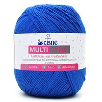 Barbante Cisne MultiArte nº 6 400g - Saldão 140 azul escuro