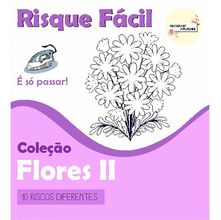 Risque Fácil Márcia Caires - Floral II Grande