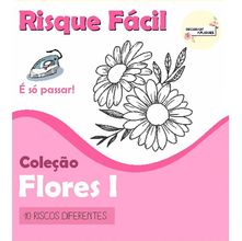 Risque Fácil Márcia Caires - Floral I Pequeno