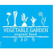 Stencil Opa 20 x 25 cm - Farmhouse Vegetable Garden - 3388