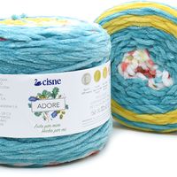 Fio Cisne Adore 240g 00400 mescla azul