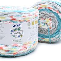 Fio Cisne Adore 240g 00173 mescla azul turquesa