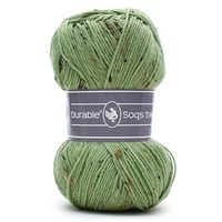 Fio Durable Soqs Tweed 50g - Durable Yarn 0424 verde saxão