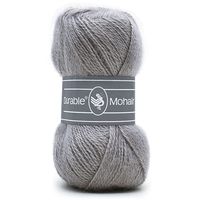 Fio Durable Mohair 50g - Durable Yarn 2232 cinza claro