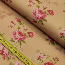 Tecido Estampado para Patchwork - Millyta La Vie En Rose : Rosas com Texturas Bege (0,50x1,40)