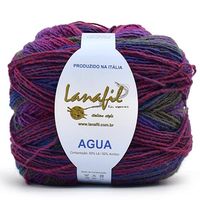 Fio Água 200g - Filati Di.Vè  66069 mescla magenta