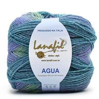 Fio Água 200g - Filati Di.Vè  59764 mescla azul celeste