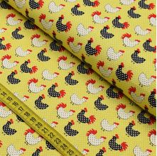 Tecido Estampado para Patchwork - Essentials Chicken (0,50x1,40)