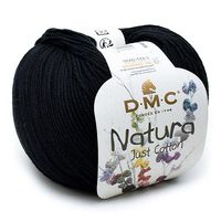 Fio DMC Natura Just Cotton 50g 11 preto