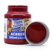 Tinta para Tecido Acrilex Fosca 250ml 550 - púrpura