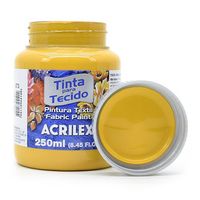 Tinta para Tecido Acrilex Fosca 250ml 573 - ocre ouro