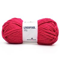Fio Liverpool Pingouin 100g 8348 rose red