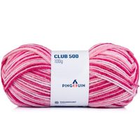 Fio Club Mescla 500 100g - Pingouin 2017 - rosada