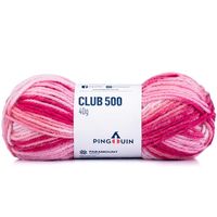 Fio Club Mescla 500 40g - Pingouin 2017 - rosada