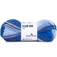 Fio Club Mescla 500 40g - Pingouin 6306 - ocean mix