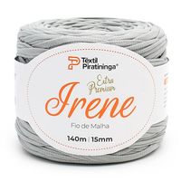 Fio de Malha Premium Irene 15mm - 140 Metros Cinza claro