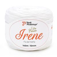 Fio de Malha Premium Irene 15mm - 140 Metros Branco