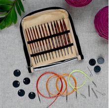 Kit de Agulhas Circulares Intercambiáveis Cubics Symfonie Rose - KnitPro