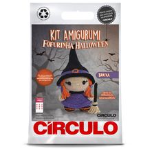 Kit Amigurumi Fofurinha Halloween - Bruxa