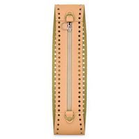 Fecho de Couro Sintético com Zíper para Bolsas - 20cm 20 bege