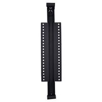 Fecho de Couro Sintético com Zíper para Bolsas - 30cm 10 - preto