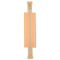 Fecho de Couro Sintético com Zíper para Bolsas - 30cm 20 bege