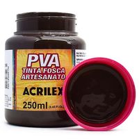 Tinta PVA Fosca para Artesanato 250ml - Acrilex 896 - rústico