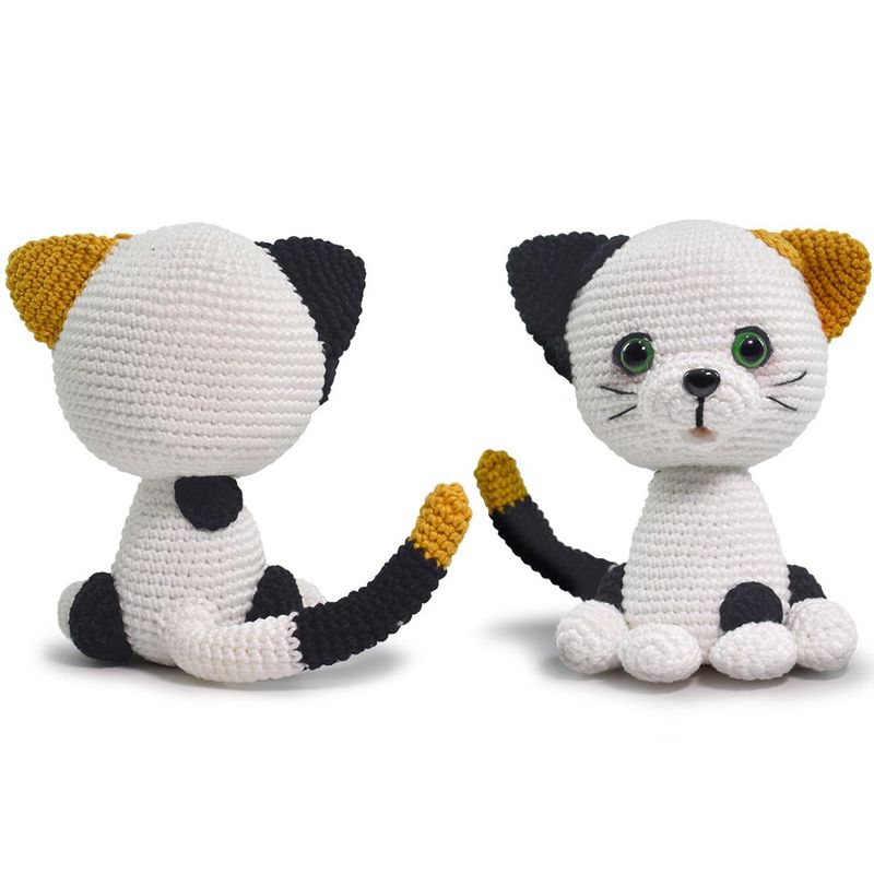 Kit Amigurumi Cães e Gatos Circulo