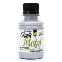 Tinta Chalk Metal Fosco True Colors 100ml 4991 prata