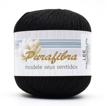 Linha Lee Purafibra 100g - 4065 Preto