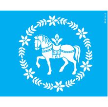 Stencil Opa 20 x 25 cm - Infantil Cavalinho - 3442