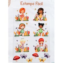 Estampa Fácil Fabricart - Menininhas 2